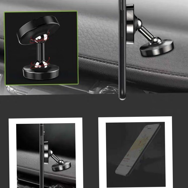 CK83车载手机支架磁力吸盘式汽车手机支架多功能汽车用出风口导航支架
