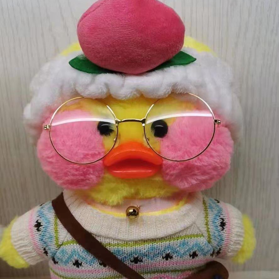 Peach headband sweater hyaluronic acid duck