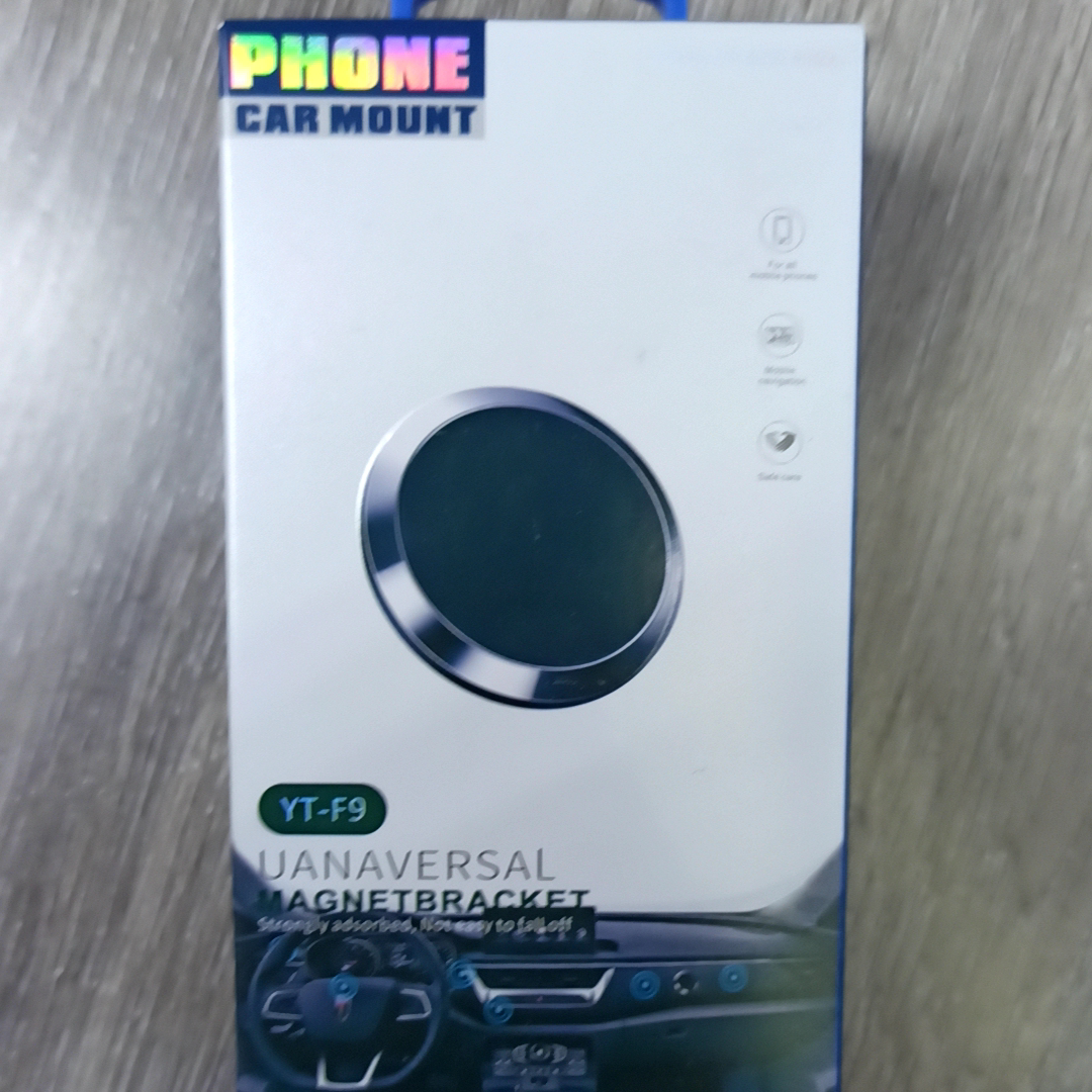 车载磁吸手机支架高档多功能导航支撑架粘贴式车内磁力吸盘架通用CK81