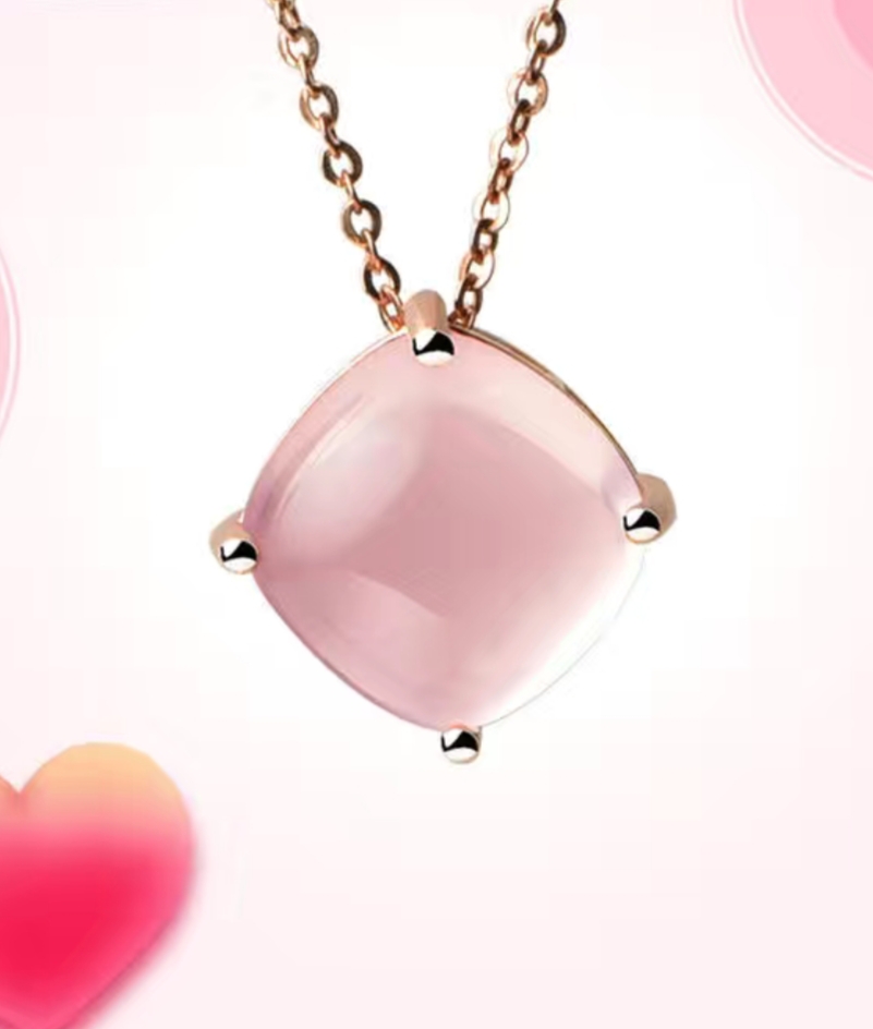 024女项链简约风锁骨颈链法式轻奢小众新品精致吊坠详情图3