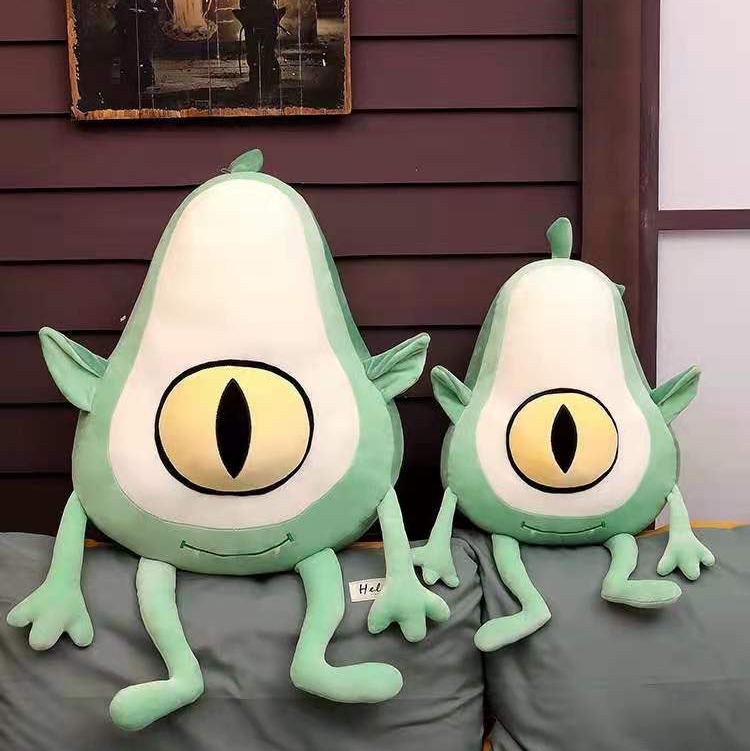 Big eyes Avocado plush toy doll cute birthday gift kids soft 0802
