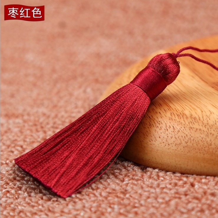 5个装流苏穗子diy手工编织挂绳短胖垂直细线挂穗配饰串珠挂饰3