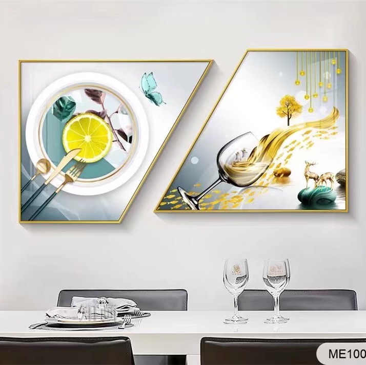 铝合金梯形挂画