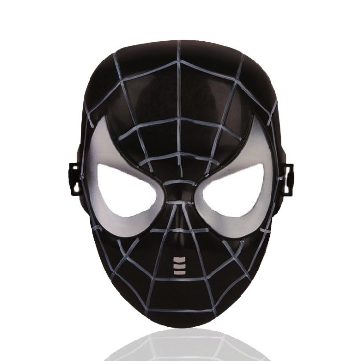 儿童可爱卡通动漫英雄蝙蝠侠蜘蛛侠黑豹万圣节超级英雄面具3