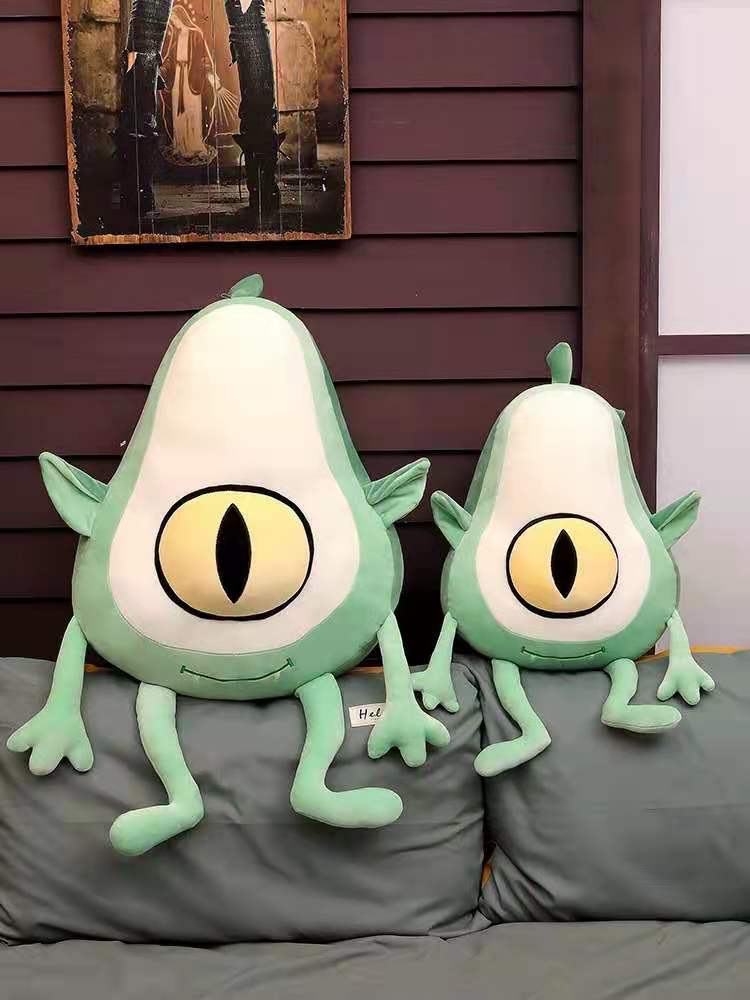 Big-eyed avocado plush toy doll, cute birthday gift, soft for kids 0802 detail image 1