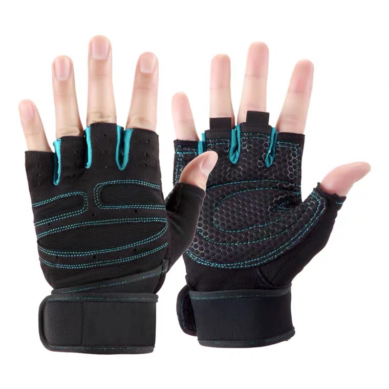 Cycling gloves Men's Summer Sun protection driving anti-slip Power Combat half-finger tactical fishing half-cut gloves Thin