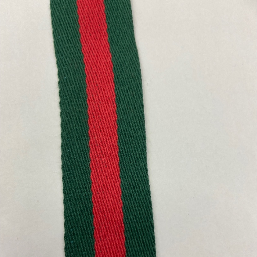 3 cm polyester cotton blended material intercolored webbing 65#