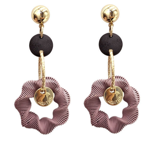 Small ring earrings