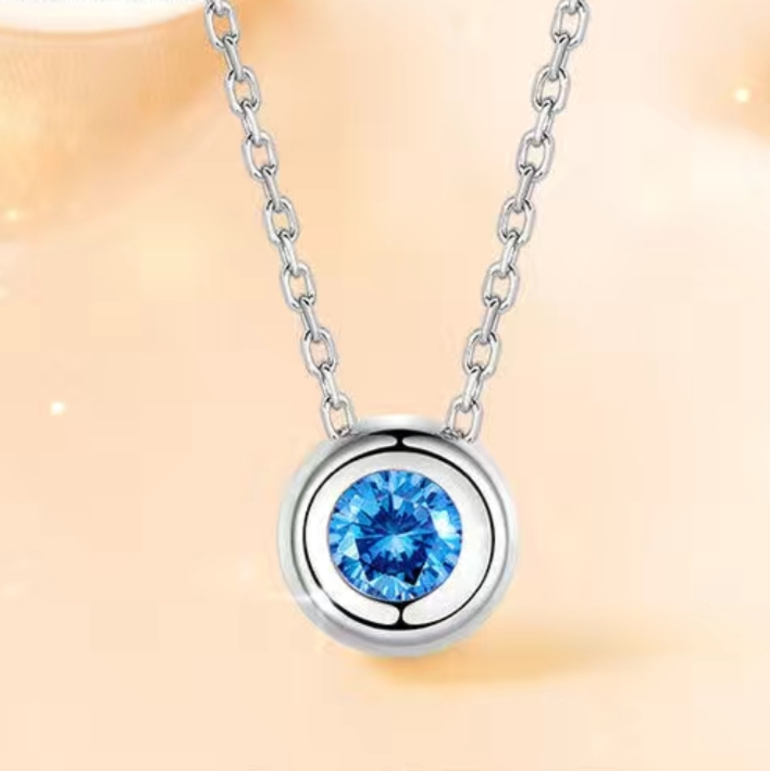 005 Women's necklace, simple style collarbone neck chain, French light luxury niche new product, exquisite pendant detail image 2