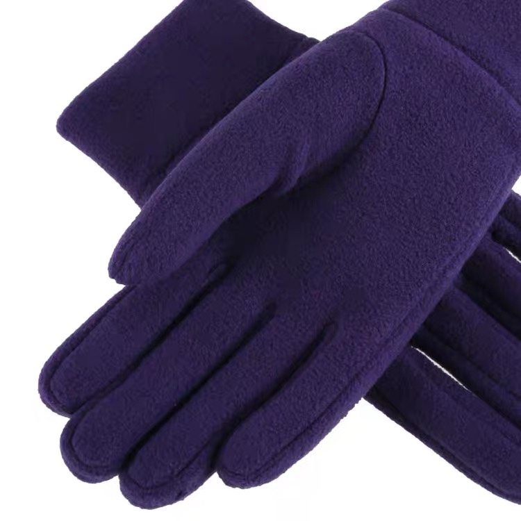 Fleece outdoor sports thick warm gloves men's winter cycling gloves Cute couple plus fleece gloves