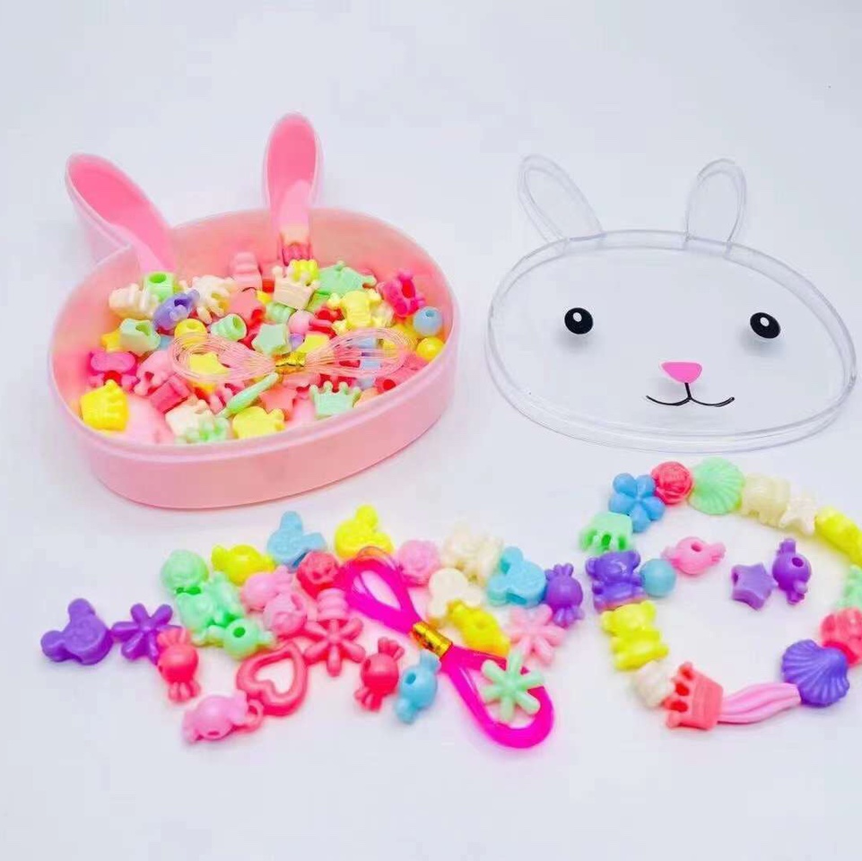 Children's beaded decorative materials