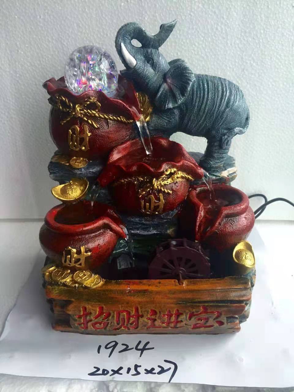 诸葛工艺庭院流水摆件阳台鱼池造景顶楼花园装饰布置景观鱼缸喷泉雾化加湿器爆款7279-74详情图1