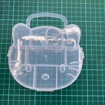 Square storage box small white kt Tiktok same style