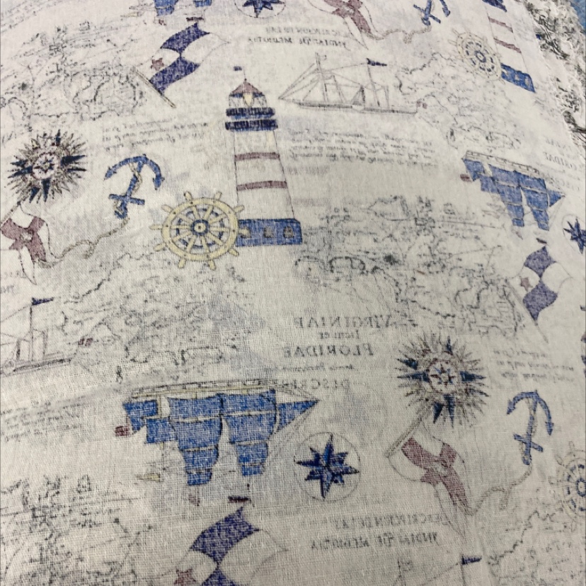 British Style Cotton Linen Cloth Floral Plaid Nordic Ins Wind Curtain Sofa Linen Tablecloth Printing Diy
