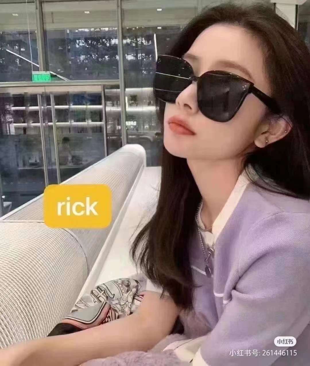 These are really great internet-famous style sunglasses detail image 18