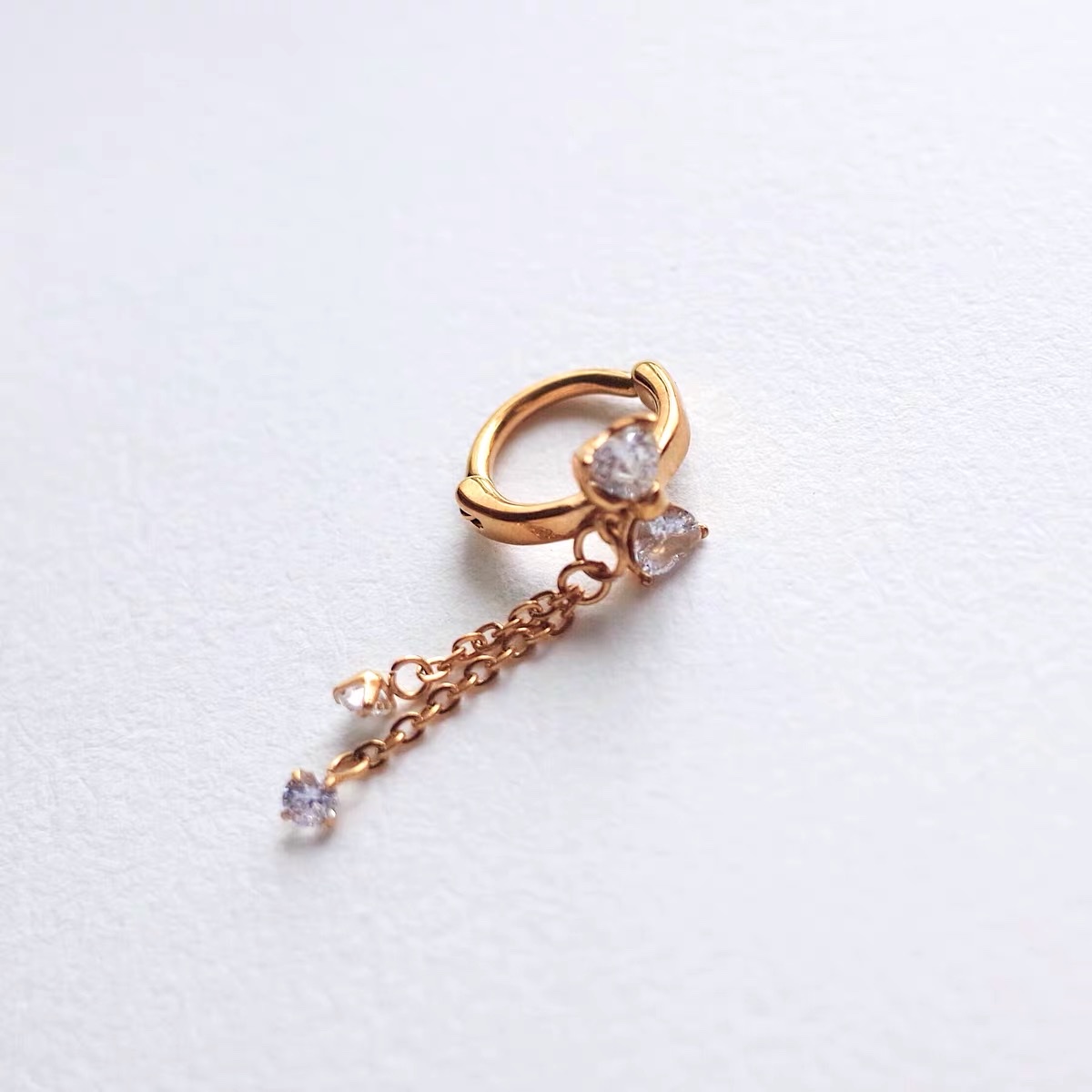 佳倩Bodypiercing肚脐钉脐环防过敏医用钢时尚穿刺饰品欧美性感女神个性肚脐环耳环耳坠肚脐
白底实物图