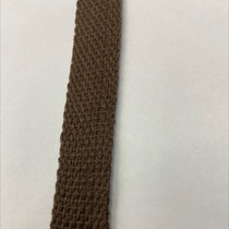 1.9cm polyester cotton coffee green webbing 55#