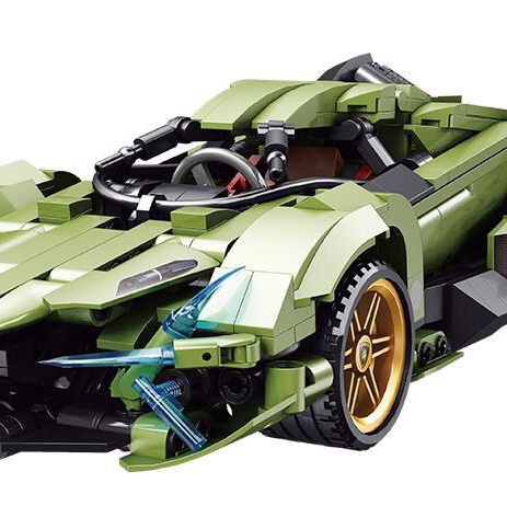 50018 v12 vision Jai Alai Sports car,652PCS