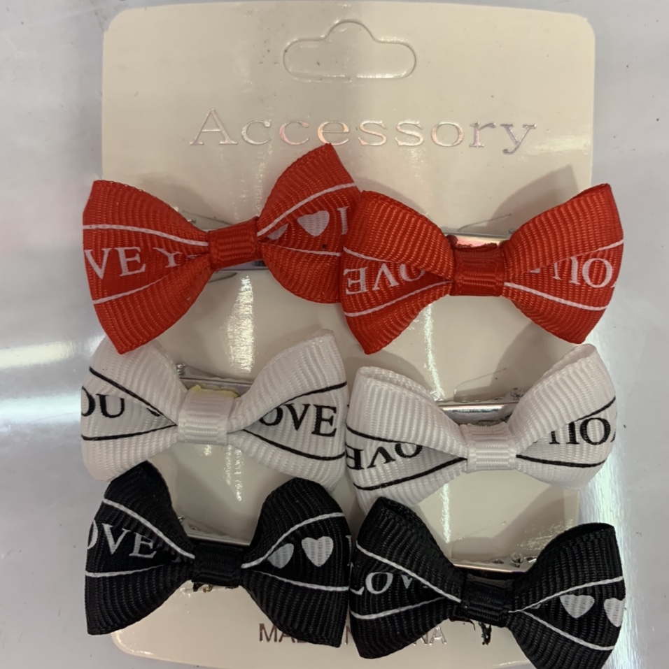 6 set rib with English heart pattern 1,2021 Internet celebrity