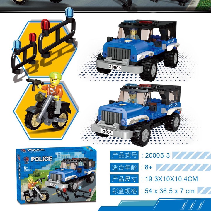 20005-3 Wrangler patrol car