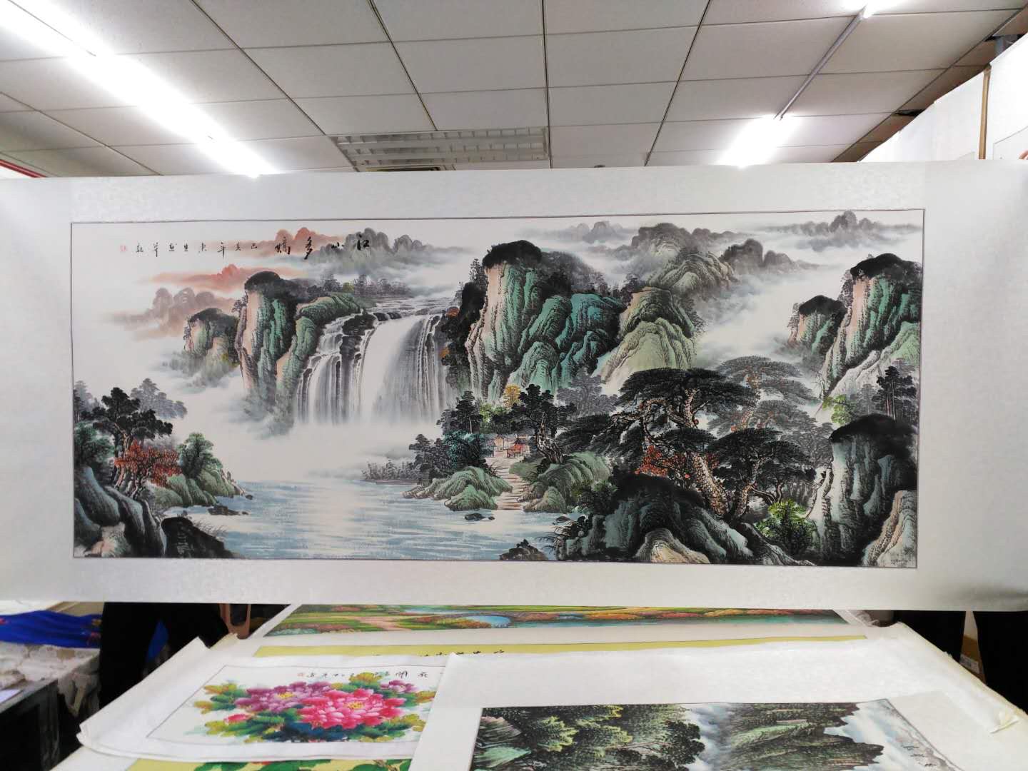 120×300 لوحة صينية صينية صينية details Picture