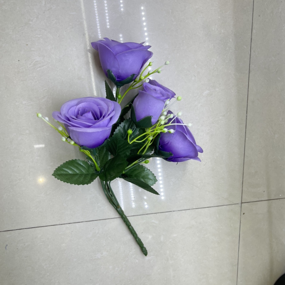 紫色水草玫瑰704批发 价格 库存 义乌小商品城