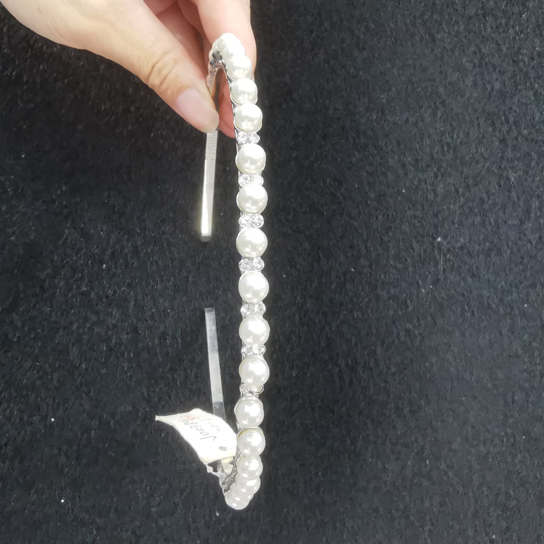 European and American style exquisite natural fresh water pearl hairpin