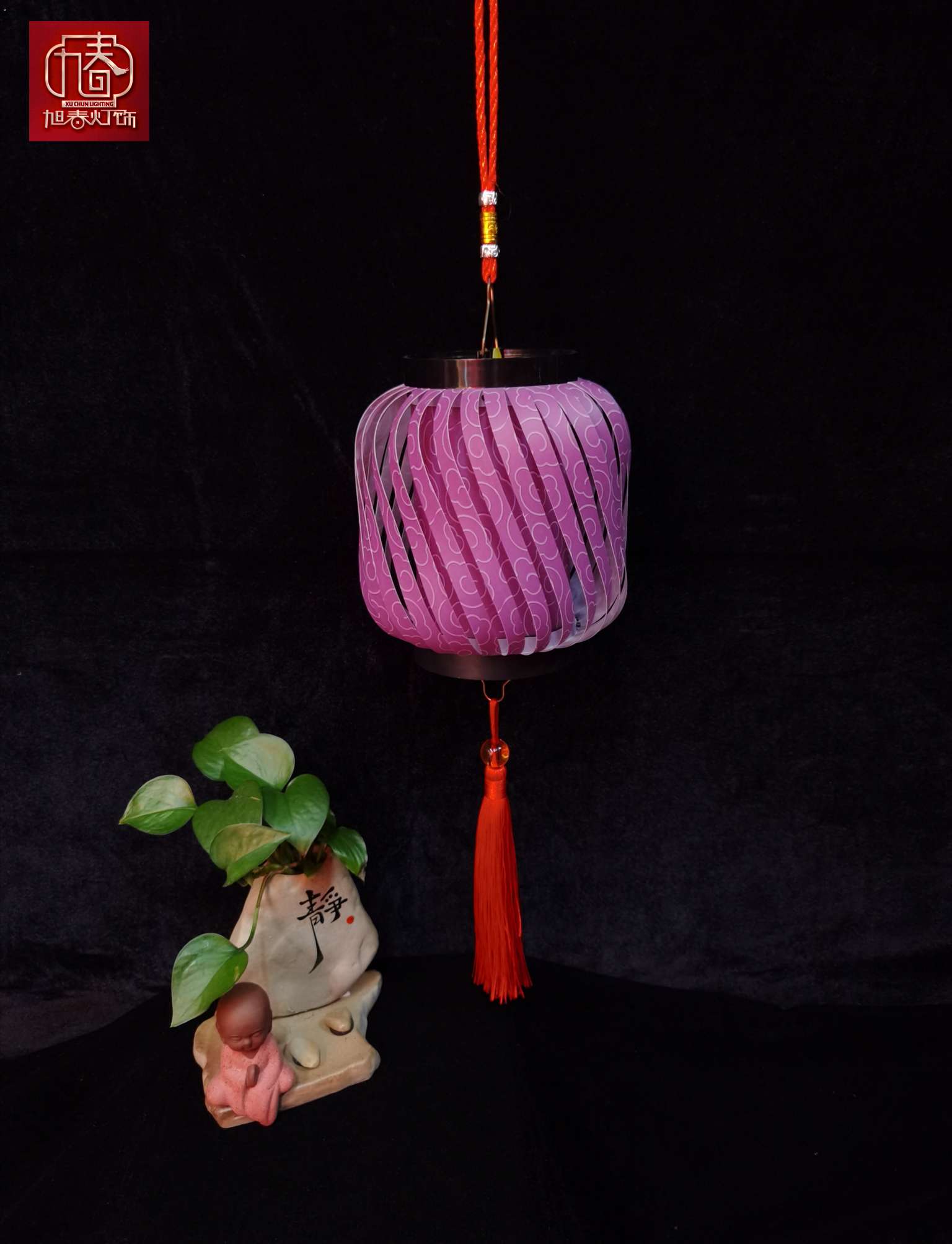 Handmade DIY lantern painting, creative PVC material coloring, seven-color lanterns, portable battery lamps, music Application Scenario