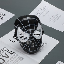 Children's cute cartoon cartoon hero Batman Spider-Man Black Panther Halloween superhero Mask 8