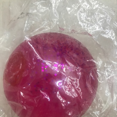 七公分发泄球玫红jinf