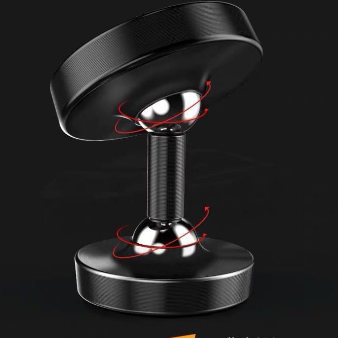 车载手机支架吸盘式仪表台用汽车内出风口多功能磁吸夜光导航支驾CK83