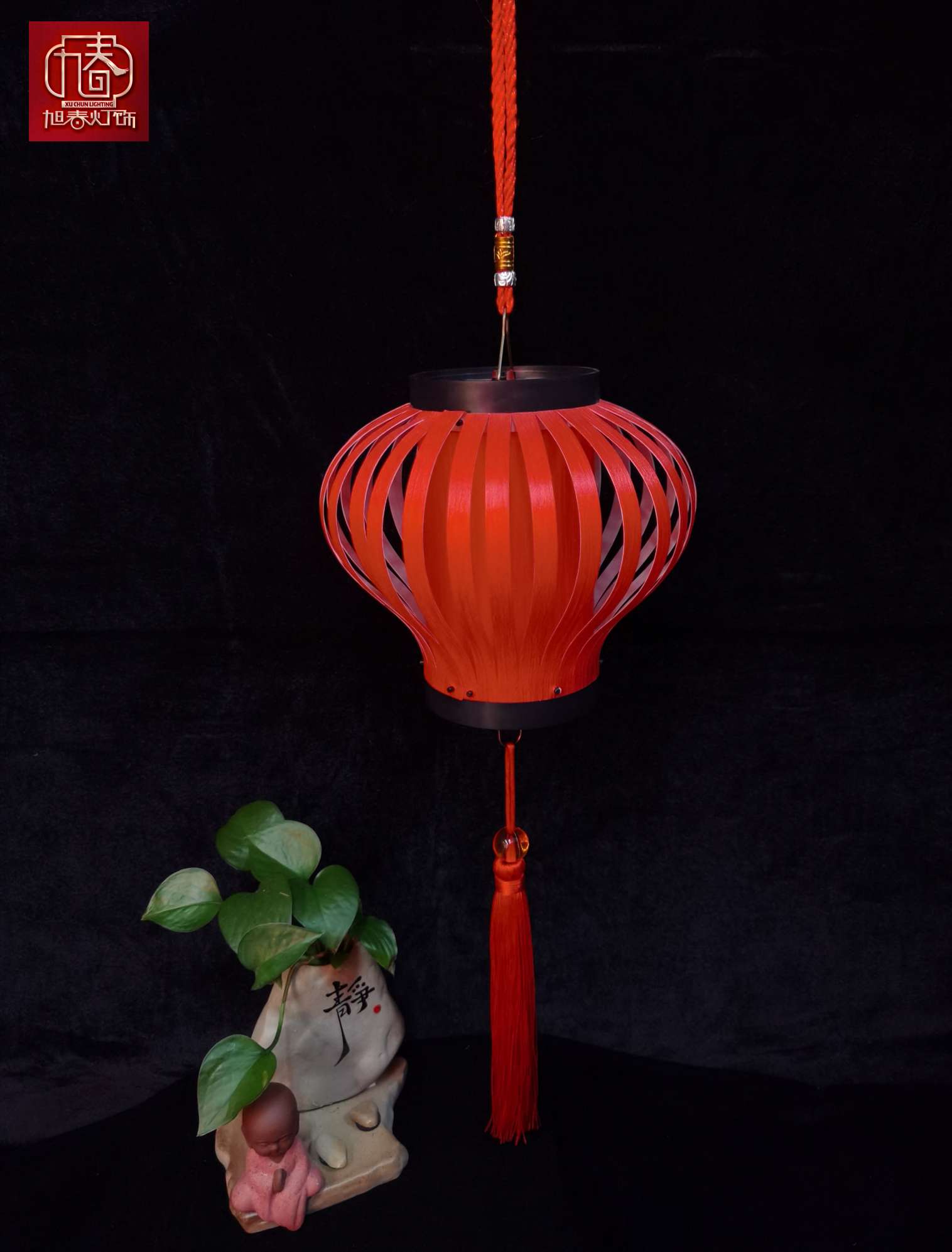 Handmade DIY lantern paintings, creative PVC material colored seven-color lanterns, children's Lantern Festival lanterns details Picture