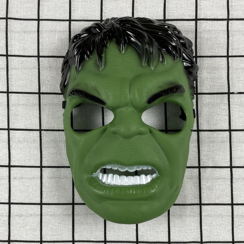 儿童可爱卡通动漫英雄蝙蝠侠蜘蛛侠黑豹万圣节超级英雄面具12