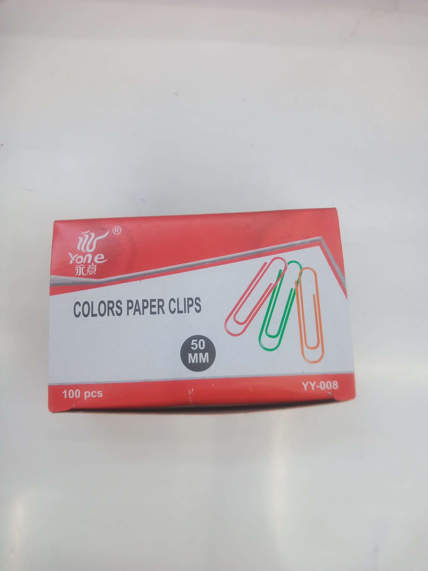 50mm color paper clips, creative bookmarks, paper clips, free shipping clips, colorful paper clip layers, student paper clips, office supplies Specification image