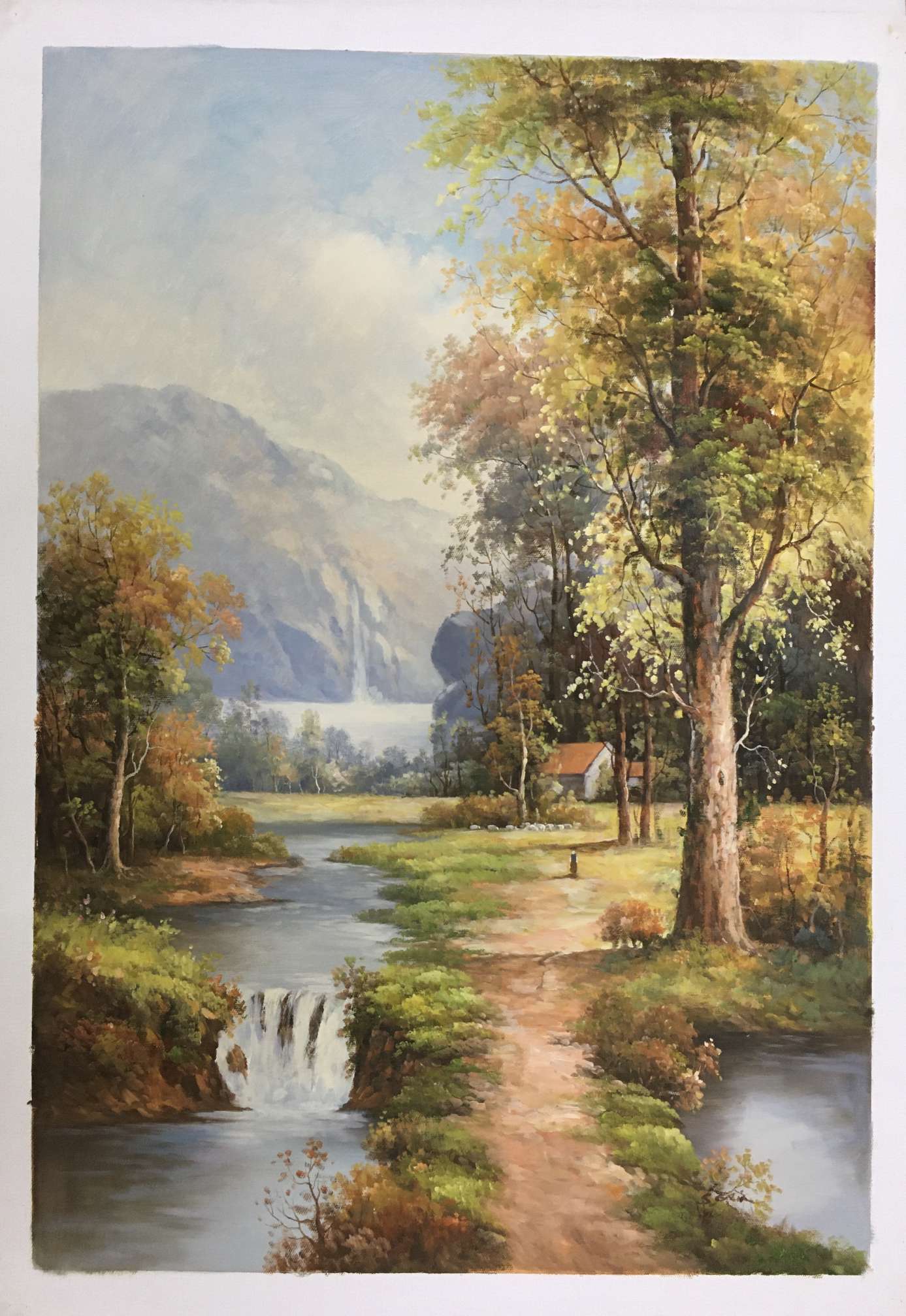 Hand-painted oil painting, hand-painted oil painting, hand-painted oil painting Application Scenario