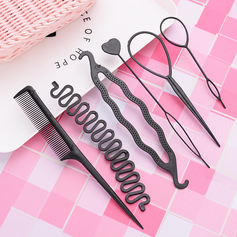 FLY153 Hairdryer Hair Puller Hair comb Children's hair braider Hair artist Tools Ball Head Hair remover Centipede hair braider