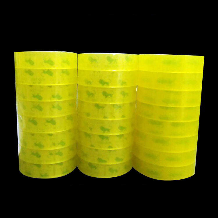 文具胶带整箱批发宽1.8小胶带学生美工包花小号透明胶带封箱胶带详情4