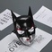 儿童可爱卡通动漫英雄蝙蝠侠蜘蛛侠黑豹万圣节超级英雄面具11白底实物图