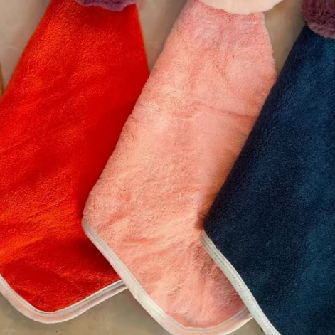 Multifunctional microfiber hanging towel and hand towel