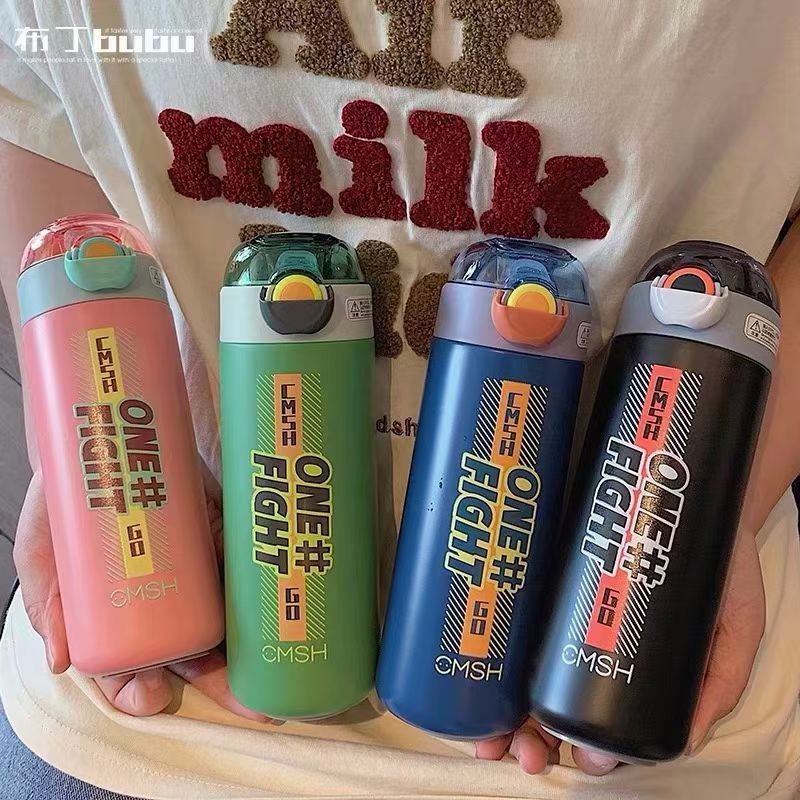 弹跳新款保温杯产品图