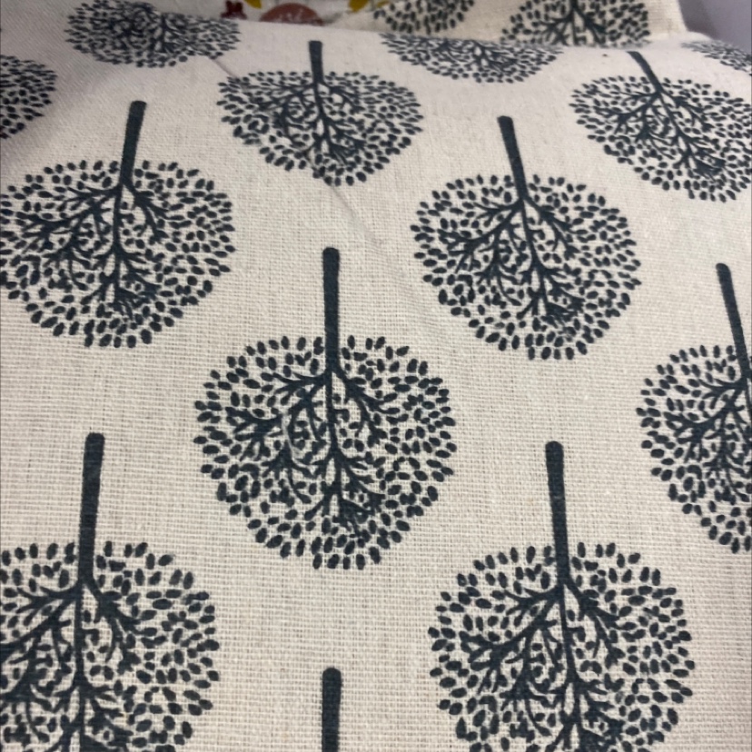 绿树棉麻布料碎花格子北欧ins风窗帘沙发亚麻桌布印花diy