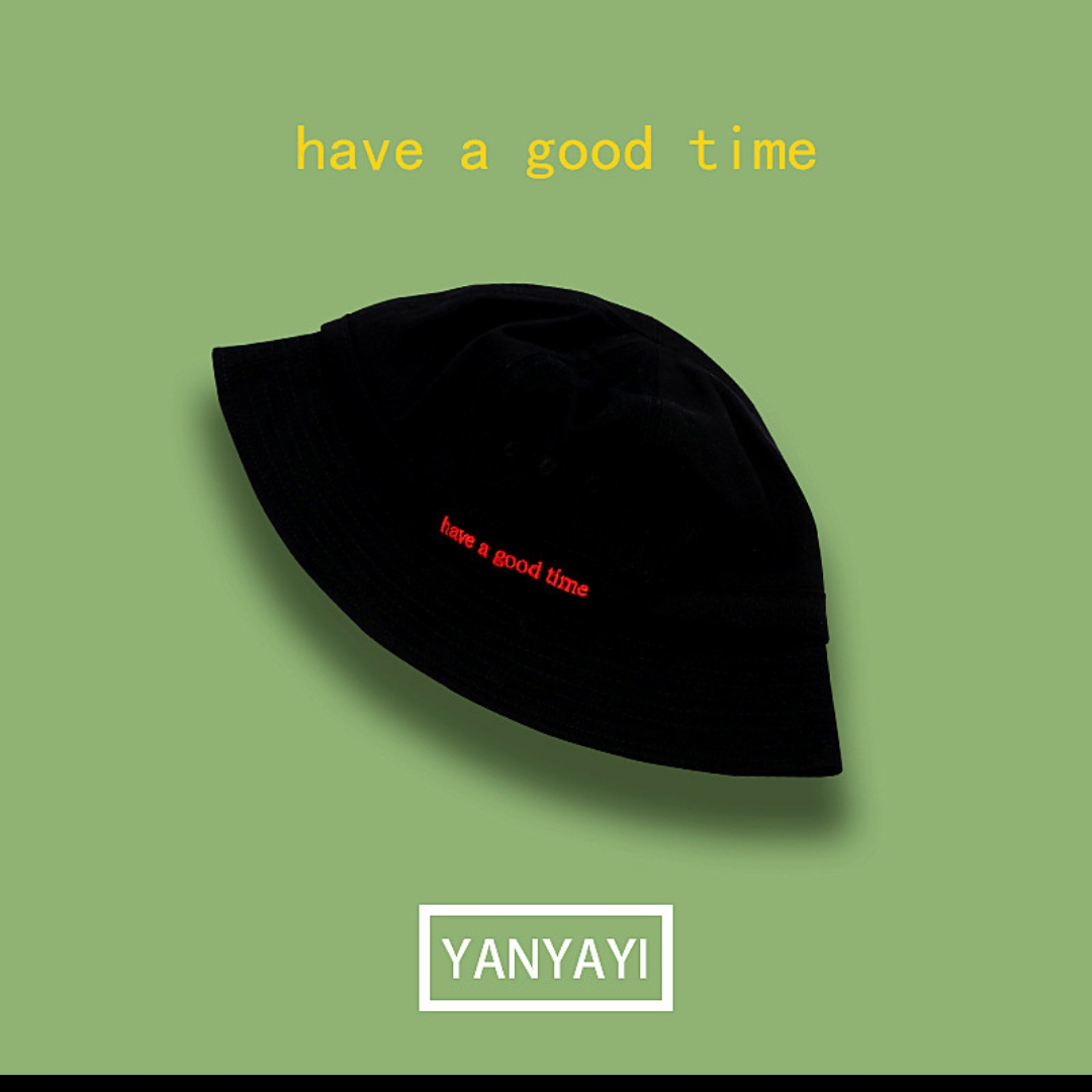 Japanese bucket hat plain face cute basin hat tide Korean version of all hats female face cover fisherman hat spring and summer show face small 51