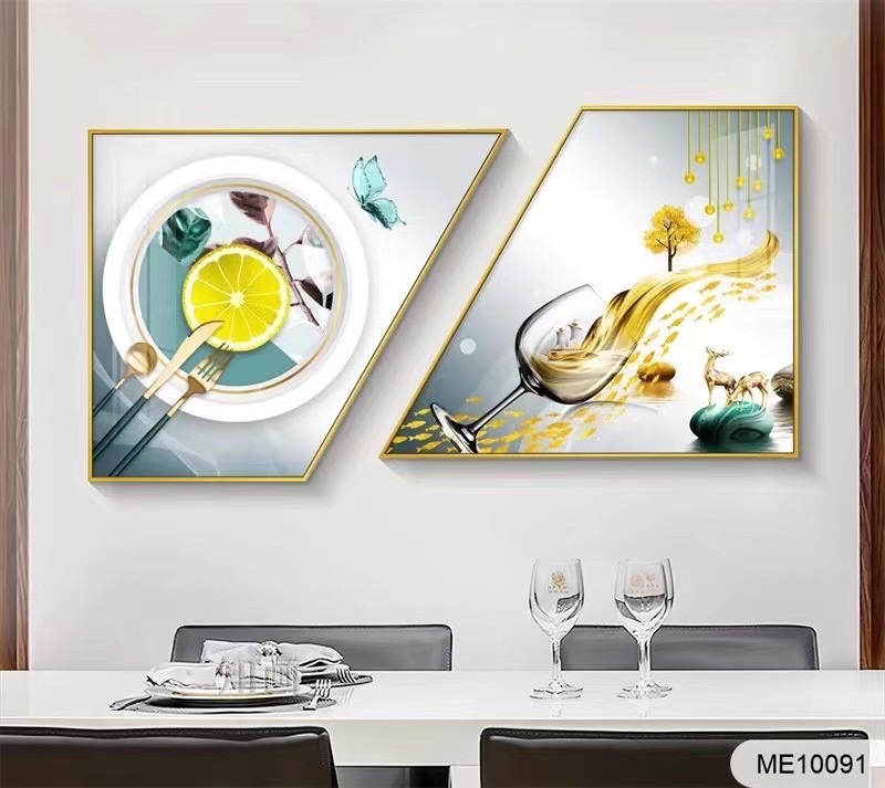 铝合金梯形挂画产品图