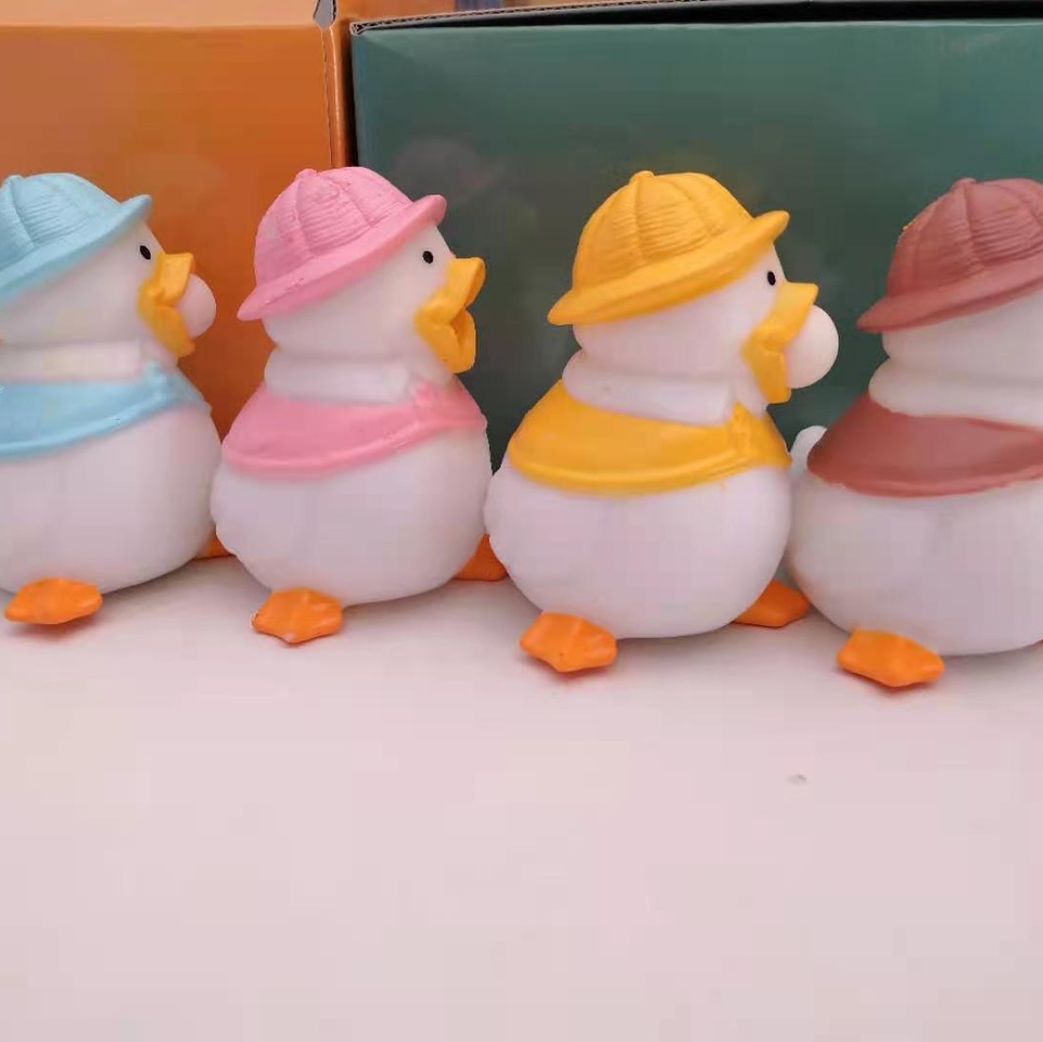 Mixed Color Bubble Duck