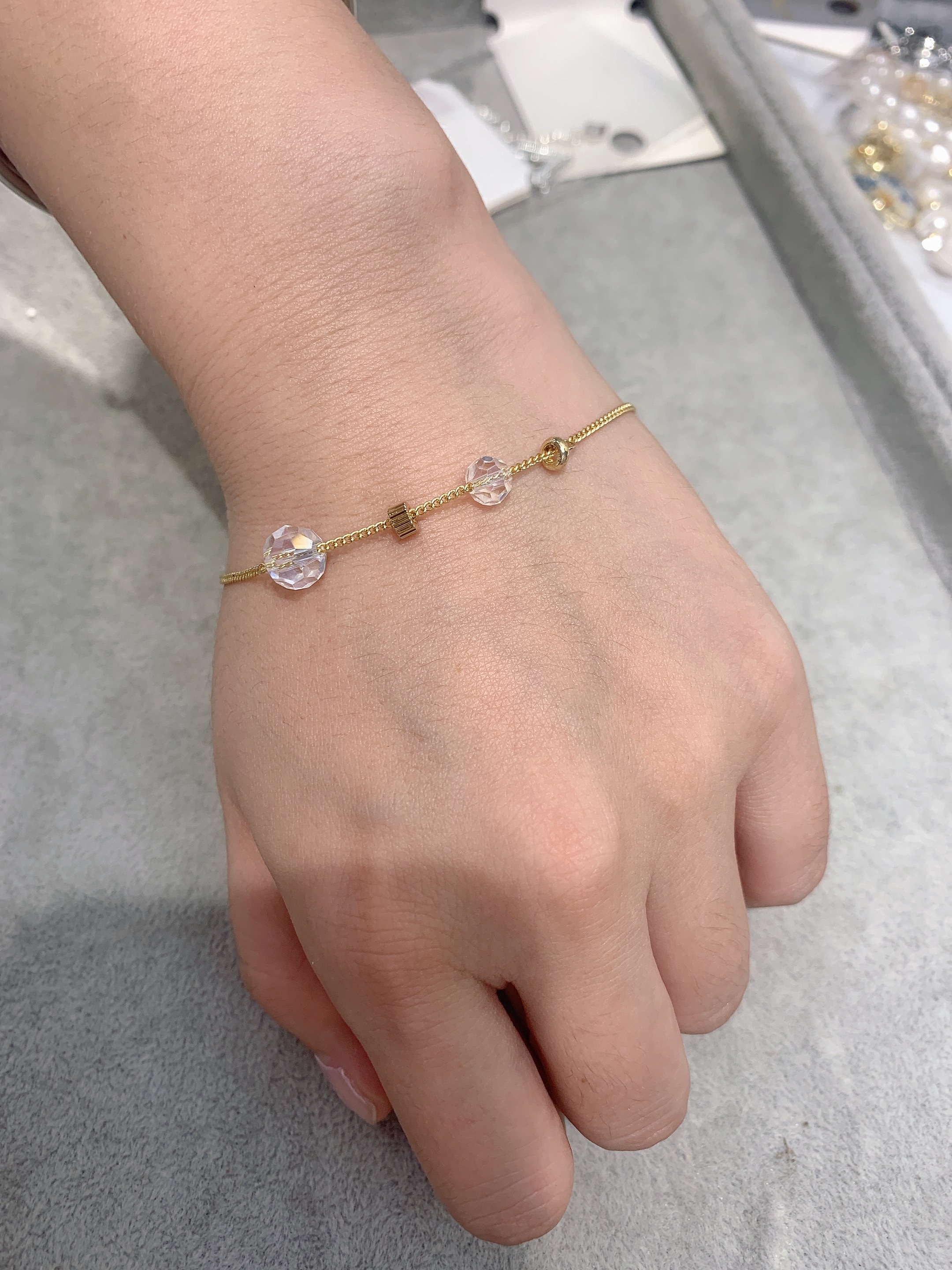 Temperamento cristal pulsera detail image 4
