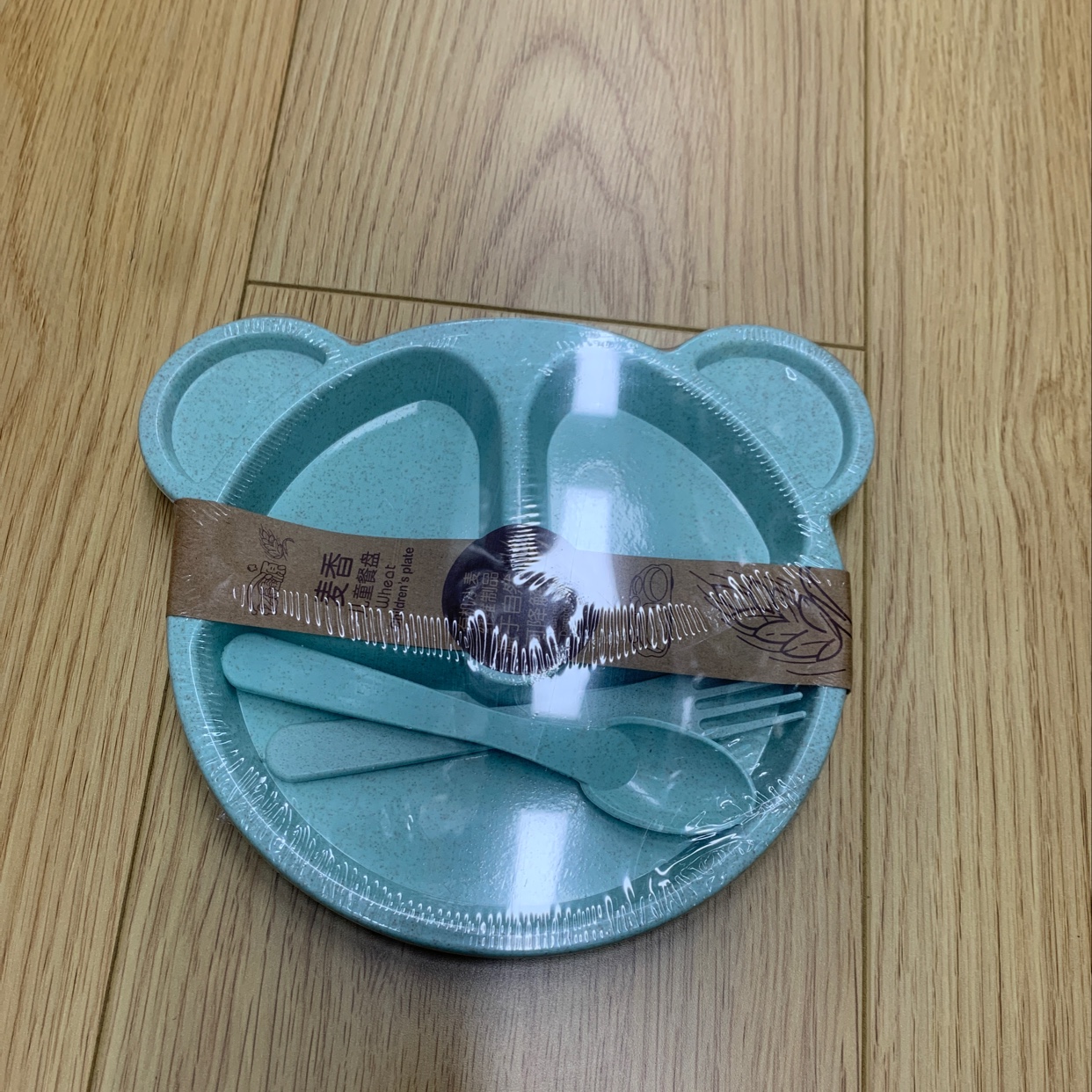 Bear Children's Plate Drain Creative Pattern Cartoon 2021 Children's Products details Picture