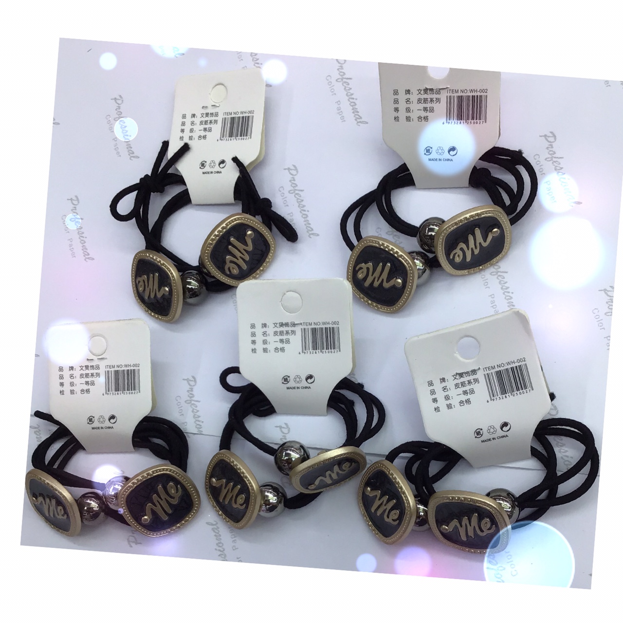 文昊饰品饰界达人精美卡通图案装饰设计理念创意十足 A时尚精美潮流皮筋系列zvvvn