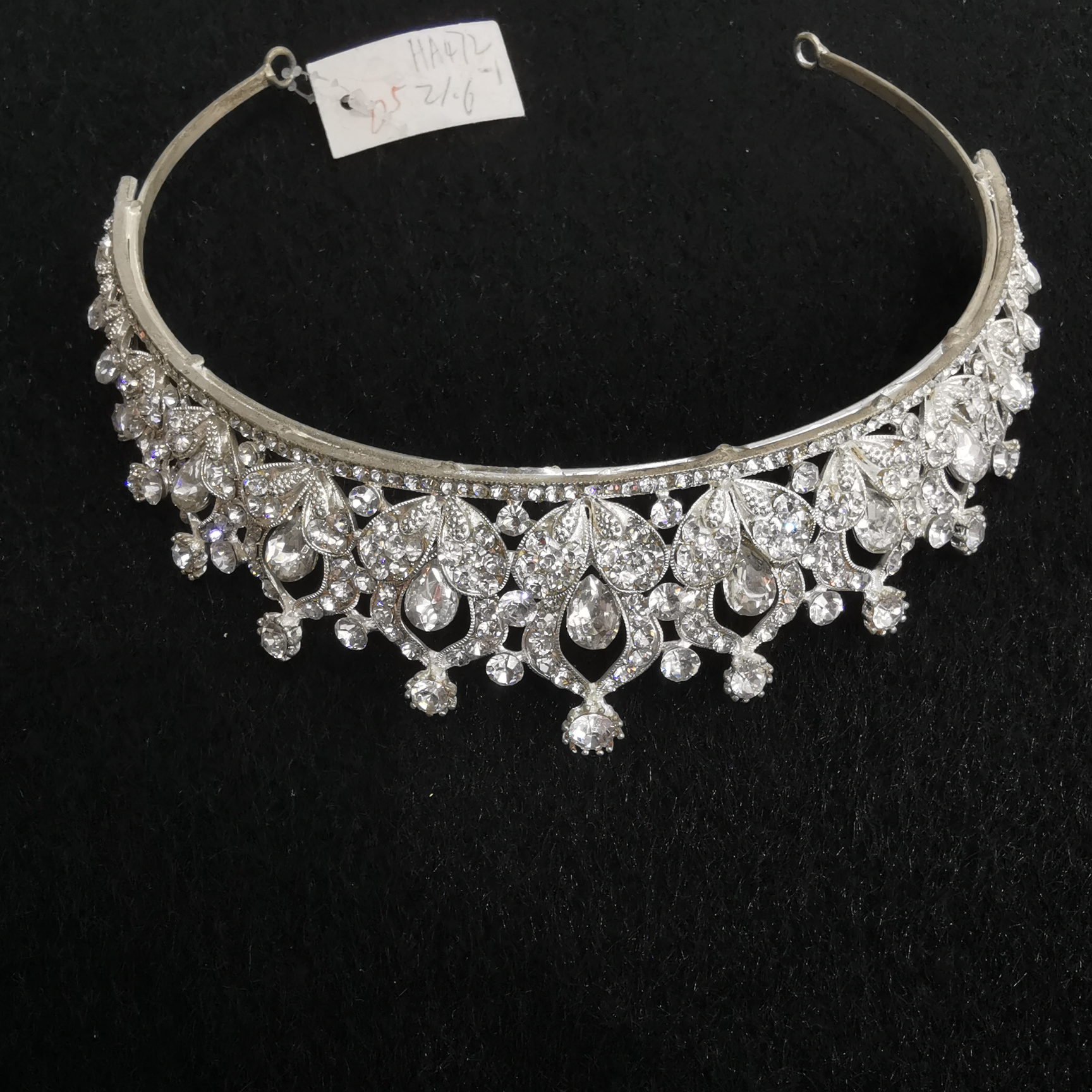 Korean bridal crown headdress adult atmospheric birthday hair accessories Mori department
