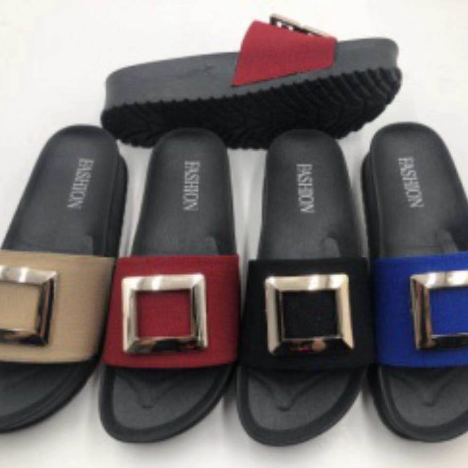 DORA shoes hot sell simple ring buckle slippers 338