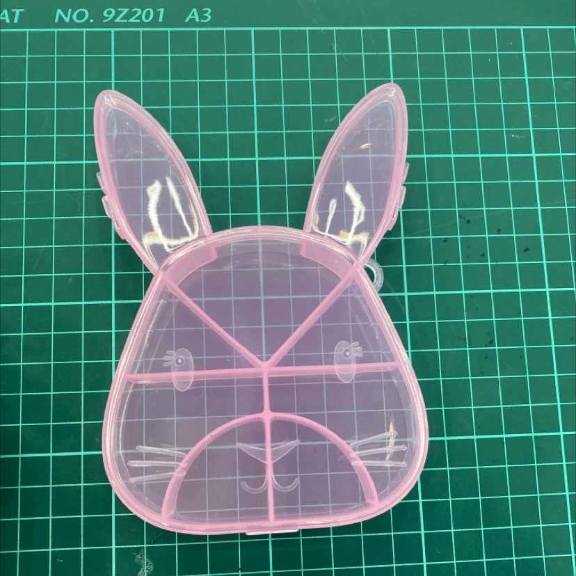 Fangyuan storage box pink vertical rabbit factory direct sales